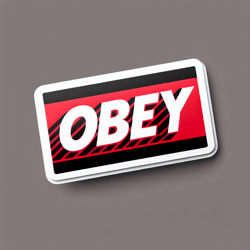 OBEY Sticker